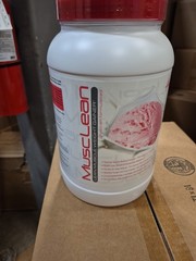 Metabolic Nutrition MuscLean Lean Muscle Weight Gainer Strawberry 2.5lb Keto