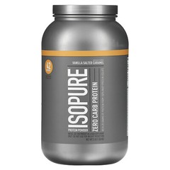 Zero Carb Protein Powder, Vanilla Salted Caramel, 3 lb (1.36 kg)