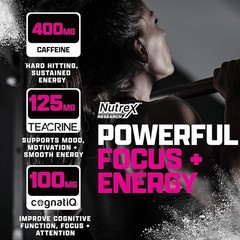 Nutrex Outlift Amped Max High Stim Pre Workout Powder 22 Servings Various Flavor