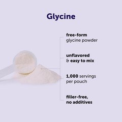 Micro Ingredients Glycine Powder, 1KG (2.2 Pounds), 2.21 Pound (Pack of 1)