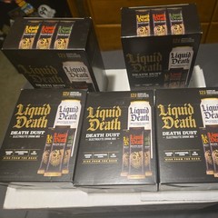 5-Liquid Death Death Dust Electrolyte Hydration Powder Drink Mix Variety 12Pk