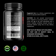 Red Bear- Bodybuilding & Men’s Health Support- 4 Bottles- 360 Capsules