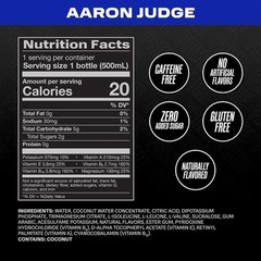 PRIME Hydration Aaron Judge, Sports Drinks, Electrolyte Enhanced for…