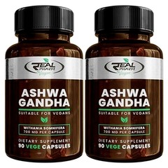 Ashwagandha 700mg 90 – 360 Vegan Caps – Stress Relief, Sleep, Energy & Libido