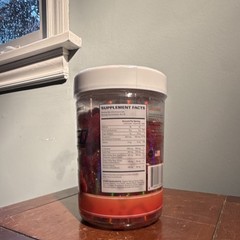 EHPlabs OxyShred Gummies Juicy Strawberry Gluten-Free Keto B12 120ct