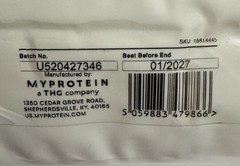 Impact Whey Isolate Protein 2.2lbs – Pumkin Spice BBE 01/2027