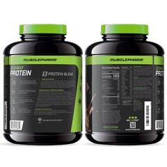 MusclePharm Combat Protein Powder – 4 lb, 52 Servings, Chocolate Milk
