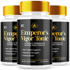 Emperor’s Vigor Tonic Supplement for Men, Male Health Pills (3 Pack)