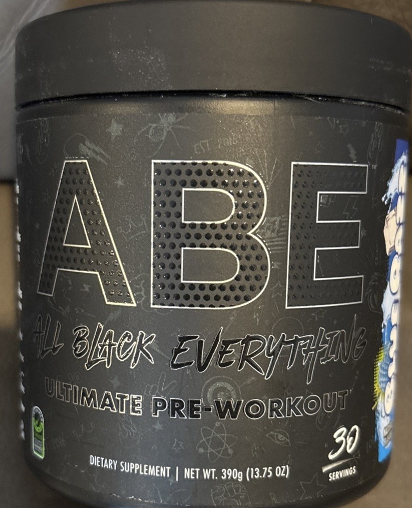 ABE Blue Razz Pre-Workout Powder 30 Servings 13.75oz Exp 03/26 FRESH!