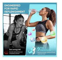 JYNOREX Sugar-Free Electrolytes Powder Drink Mix Variety Pack, 30 Sticks