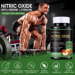 Nitric Oxide Booster Extra Strength, L Arginine 3X Strength Nitric Oxide Support