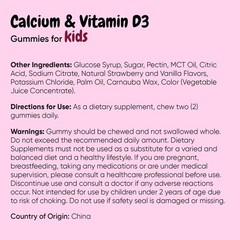 maxmedix Kids Calcium Gummies 320mg 90 Count – Bone Support