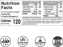 1.1 Lb Organic Pea Protein Powder – Unflavored Protein Powder Mixed in Shake US