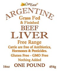CurEase Argentine Grass Feed Beef Liver Powder Undefatted Desiccated dried Pe…
