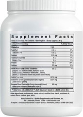Life Extension Plant Protein Complete and Amino Acid Complex Vanilla Flavor