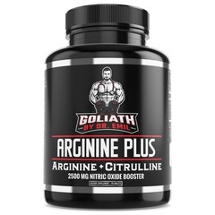 High Dose L-Arginine & L-Citrulline Malate 2500mg – Nitric Oxide Booster for End