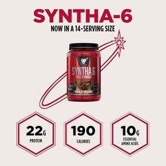 SYNTHA-6 Protein Powder – 22g Protein, 6g Fiber, Anytime Muscle Recovery