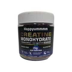 Happyummmm Creatine Monohydrate Softchews 60 Softchews, Blueberry, Exp. 03/2027