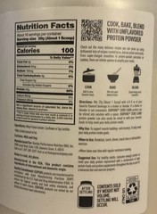 2- 16 Oz ISOPURE Zero Carb Whey 25g Serving Protein Isolate Powder -Unflavored