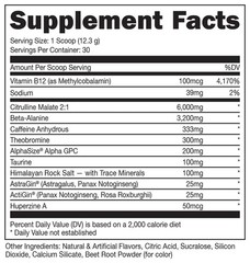 Bucked Up – Woke – HIGH STIM Pre Workout – Best Tasting – Focus Nootropic, Pu…