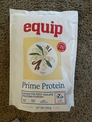 (FREE SHIPPING) Equip Prime Protein Grass-Fed Beef Isolate Powder