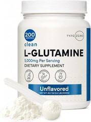 200 Servings L Glutamine 5000mg – & Gluten-Free