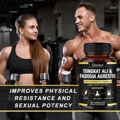 Fadogia Agrestis 600 Mg (Max Strength) Stem 10:1 Extract 30 To 120 Capsules