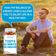 Testo Gummies Support Testosterone Booster Maximum Strength Male Enhancement