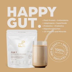 Flip My Life Flip 7 Natural SuperFood Plant-Based Protein Complete Meal Replacem