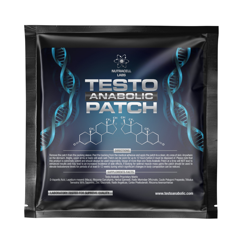 TESTO ANABOLIC PATCH TESTOSTERONE BOOSTER PATCHES FOR MEN WITHOUT STEROIDS