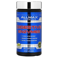 ALLMAX Nutrition Digestive Enzymes Protein Optimizer 90 Capsules GMP Quality