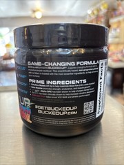 Bucked Up Pre-Workout Powder, Miami, 200 mg Caffeine, 25 Serv. New