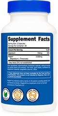 Nutricost Magtein Magnesium L-Threonate 2,000mg, 90 Capsules (30 Servings)