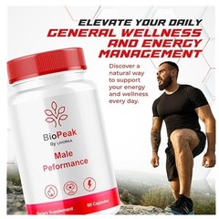 (5 Pack) Biopeak for Male, Bio Peak Advanced Men Support Pills (300 Capsules)