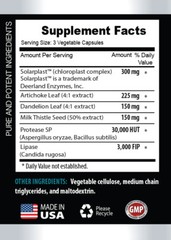 whole body cleanse – LIVER DETOXIFIER FORMULA – dandelion root – 1 Bottle