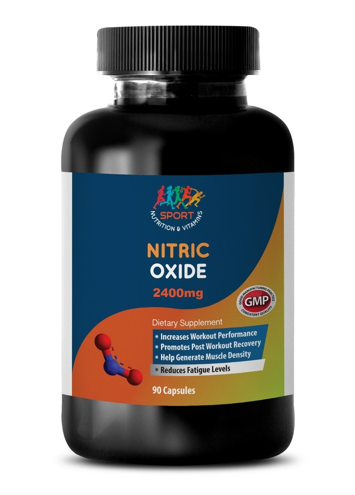 energy booster – NITRIC OXIDE 2400mg – muscle grows promoter 1 Bottle 60 Caps