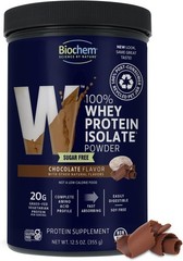 Delicious Sugar-Free Chocolate Whey Protein 20g – Gluten Free, Keto 12.5oz
