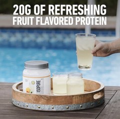 Isopure Infusions Tropical Punch Whey Protein Isolate 14.1 Oz New