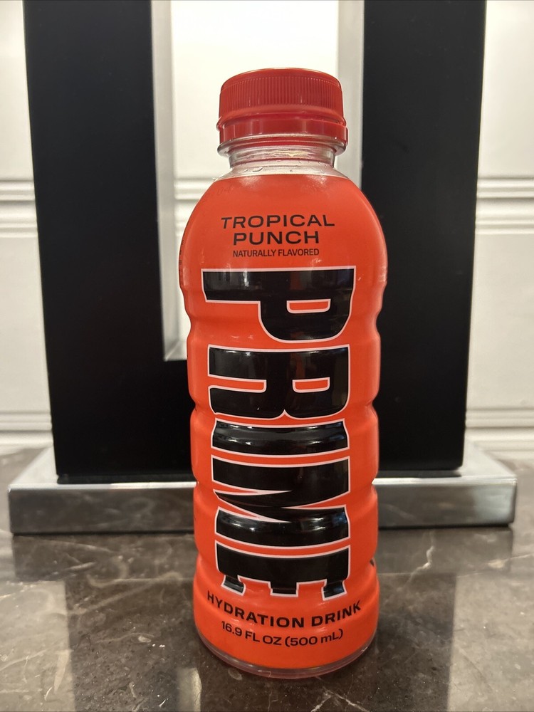 Prime Hydration Drink Tropical Punch Empty Bottle (500 mL)