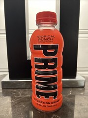 Prime Hydration Drink Tropical Punch Empty Bottle (500 mL)
