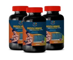 Alpha Lipoic Acid – MUSCLE MAKER PLUS – Sexual Health – Lean Muscle – 3Bot 180Ct