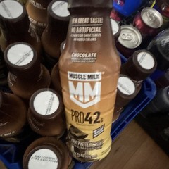 Muscle Milk Pro Series High Protein Shake, Chocolate, 42g, 14 Fl Oz 12 pack