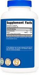 Nutricost Calcium Lactate, 180 Capsules, 60 Servings, 2100mg Calcium Lactate