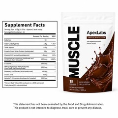 Apex Labs Muscle Powder, Apex LabsProtein Powder, Chocolate Taste You Can Tak…
