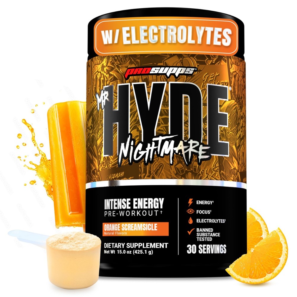 Prosupps Mr. Hyde Nightmare Pre Workout – For Intense Energy –