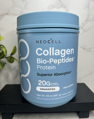 NeoCell Collagen Bio-Peptides Powder Unflavored Grassfed 20oz Exp 11/29