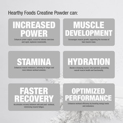 Creatine Monohydrate Micronized Powder 500G – 100 Servings, 5000Mg per Serving (