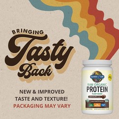 8/26 Garden of Life Protein Powder, Vegan Protein Powder, BCAA, Probiotics & Dig