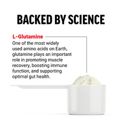 FORCE FACTOR L-Glutamine Powder 5000mg for Post Workout & Muscle Recovery