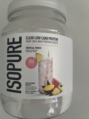 Isopure Infusions Whey Protein Powder 400g – Tropical Punch Exp. 5/27 New/Sealed
